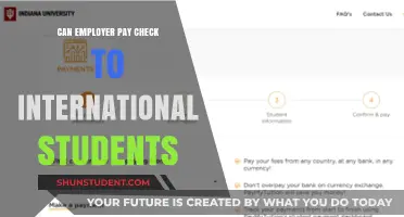 International Students and Paychecks: What's the Deal?