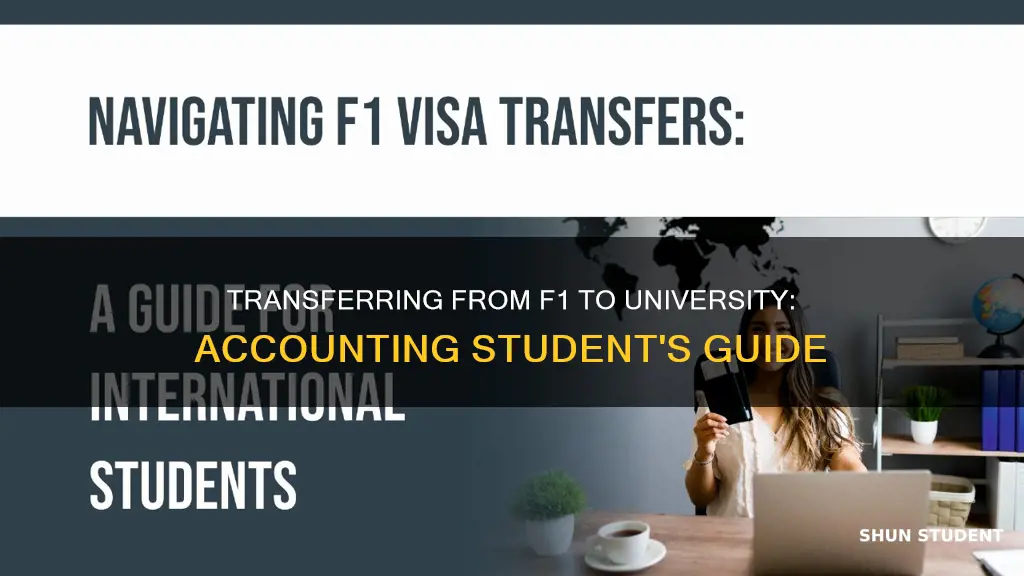 can f1 accounting student transfer to university
