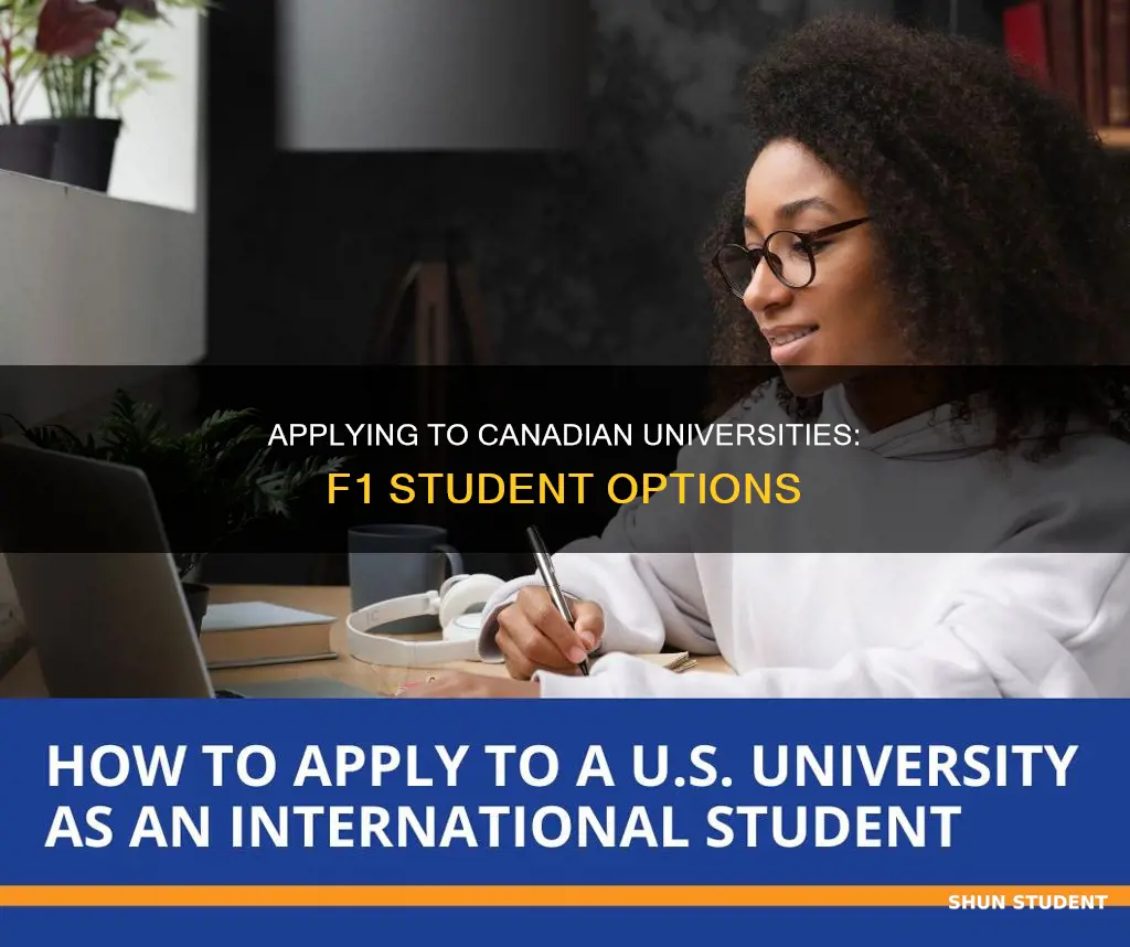 can f1 student apply to canada universities from usa