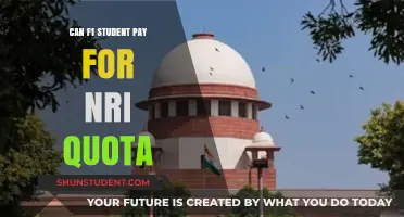 F1 Students: Paying for NRI Quota