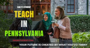 Can F1 Students Teach in Pennsylvania? Legal Insights and Requirements