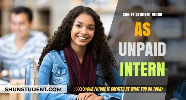 F1 Students: Unpaid Internships and Volunteering