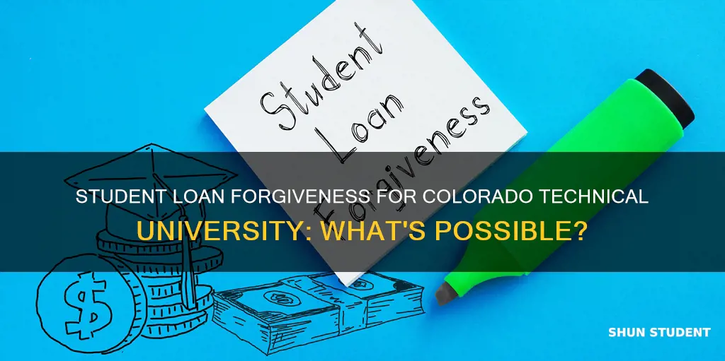 can federal student loans be canceled for colorado technical university