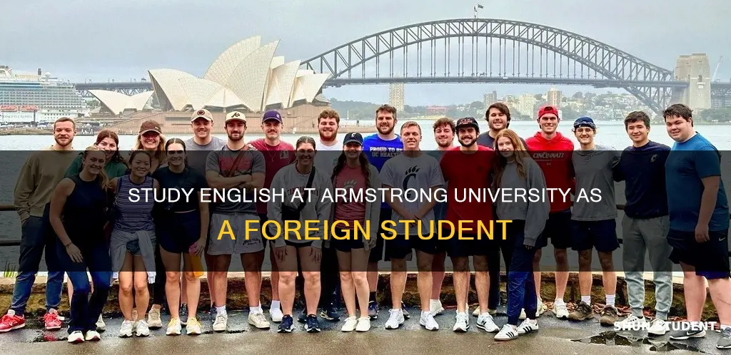 can foreign students study english at armstrong university savannah