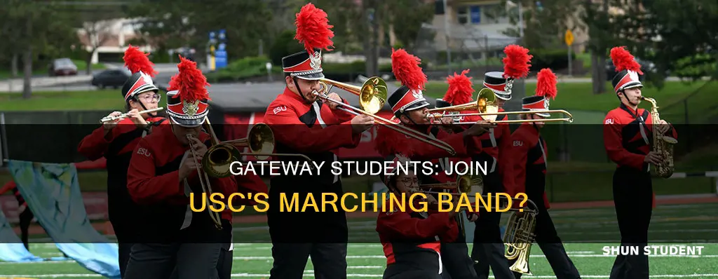 can gateway students be in university of sc marching band