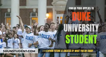 Duke University Students: Can Go Pass Applications