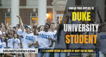Go Pass Access for Duke University Students