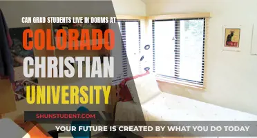 Grad Students Living in Dorms at Colorado Christian University
