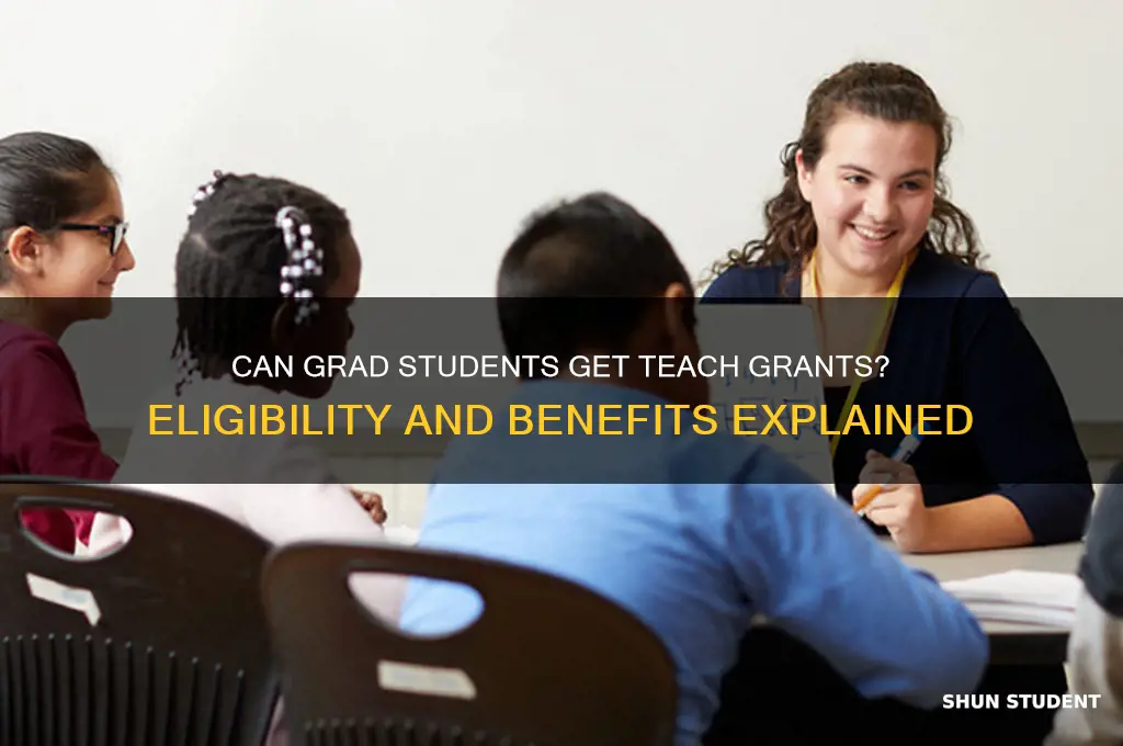 can grad students receive teach grants