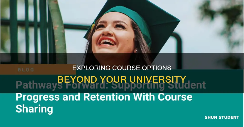 can grad students take courses at other universities