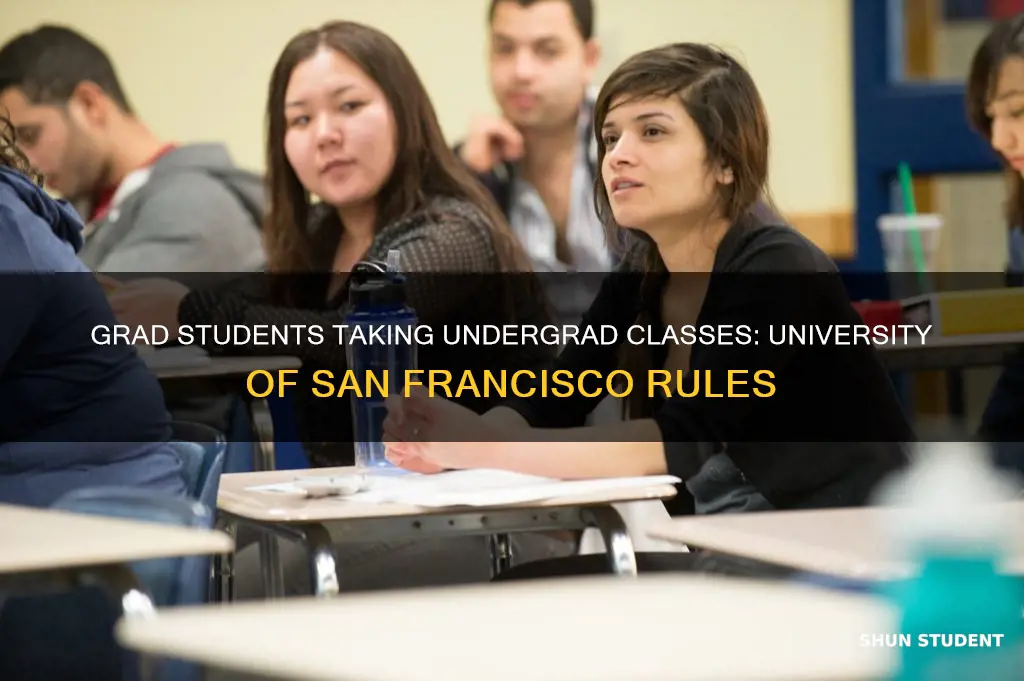 can grad students take undergrad classes university of san francisco