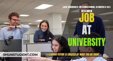 International Grad Students: Landing University Research Roles