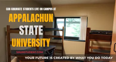 Graduate Students' On-Campus Living at Appalachian State University