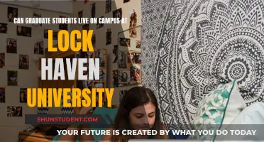 Living on Campus: Options for Graduate Students at Lock Haven