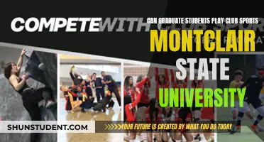 Grad Students: Join Club Sports at Montclair State