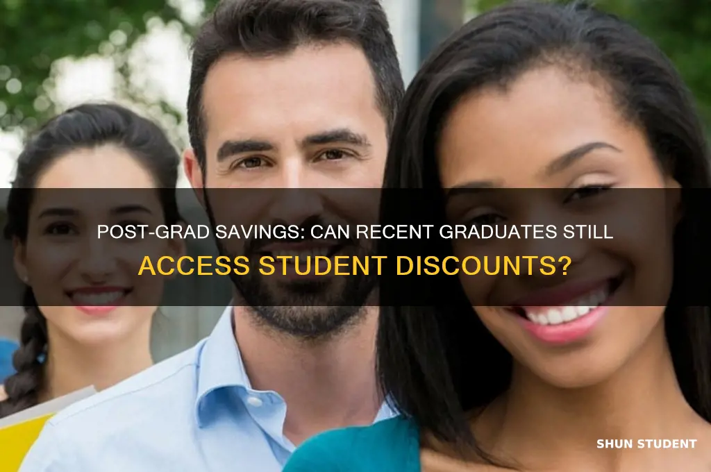 can graduated college students qualify for student discounts
