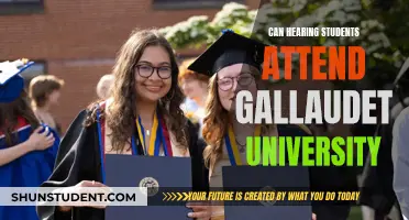 Hearing Students at Gallaudet University: Who Can Attend?
