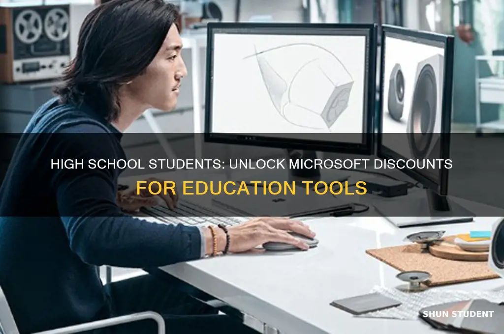 can highschool students get discount microsoft