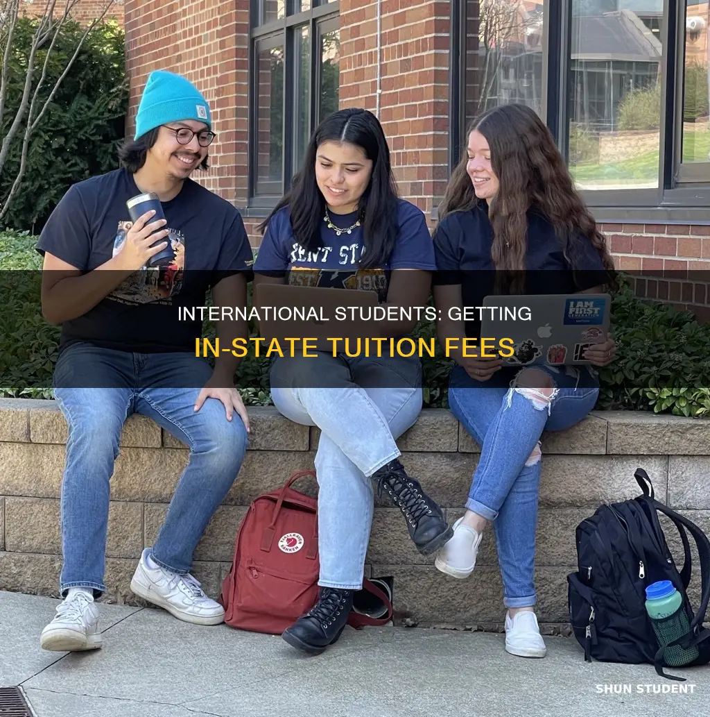 can i an international student get instate tuition