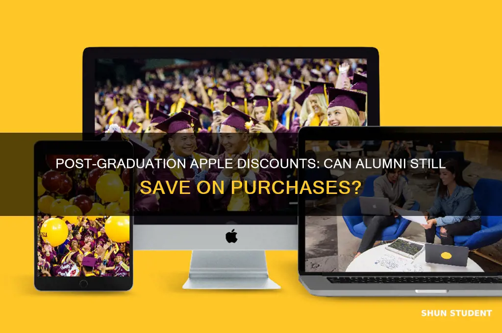 can i apply apple student discount after graduating