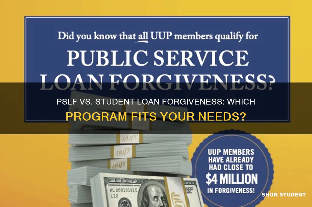 can i apply for pslf and student loan forgiveness