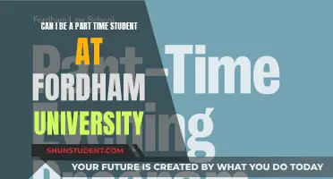 Fordham University: Part-Time Student Options Explored