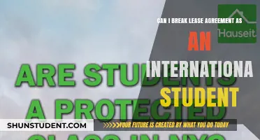 Lease-Breaking: International Student's Rights and Options