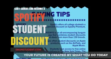 Canceling and Resuming Spotify Student Discount: What You Need to Know