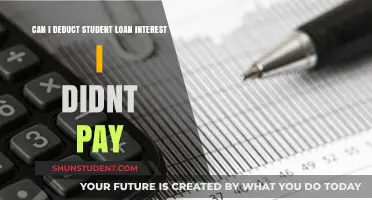 How to Deduct Unpaid Student Loan Interest?