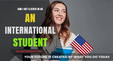 International Students: Getting a State ID