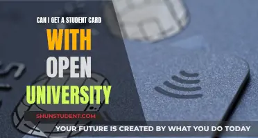 Student Cards: Open University's Perks and Privileges