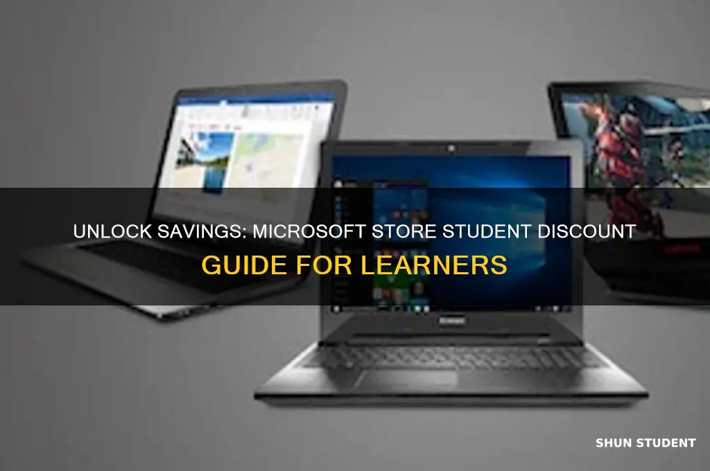 can i get a student discount at the microsoft store