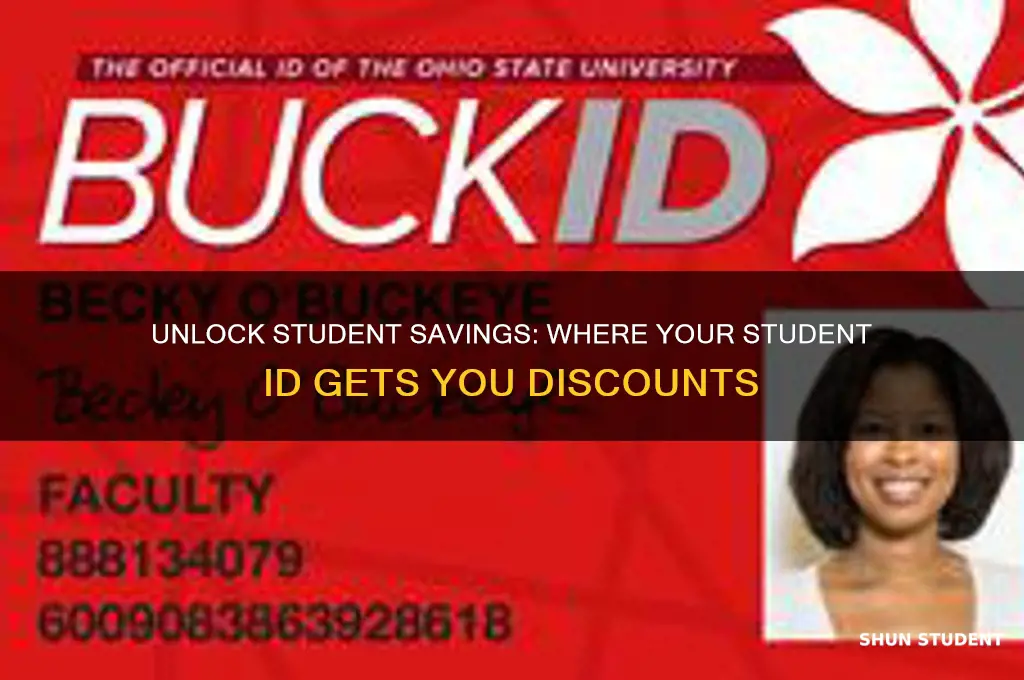 can i get discounts with my student id
