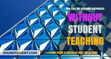 Earning Your Teaching Certificate Without Student Teaching: Is It Possible?
