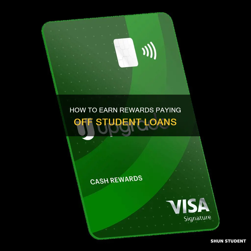 can i get rewards for credit card paying student loans