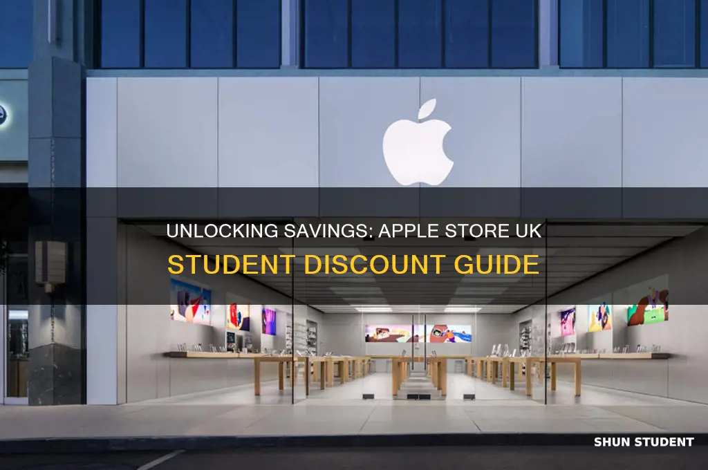 can i get student discount at apple store uk
