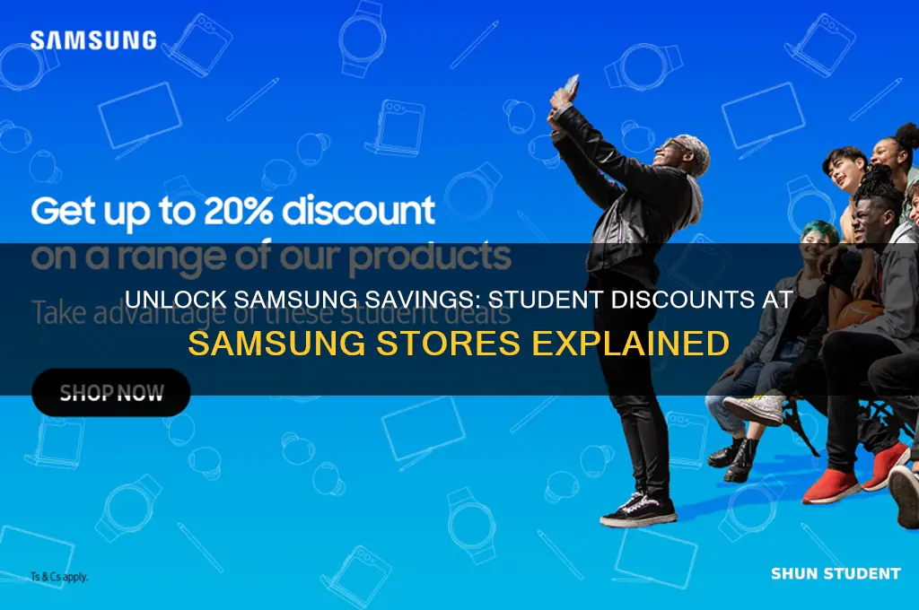 can i get student discount in samsung store