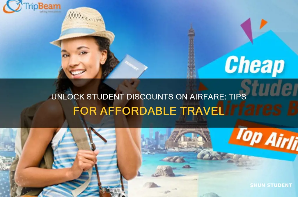 can i get student discount on airfare