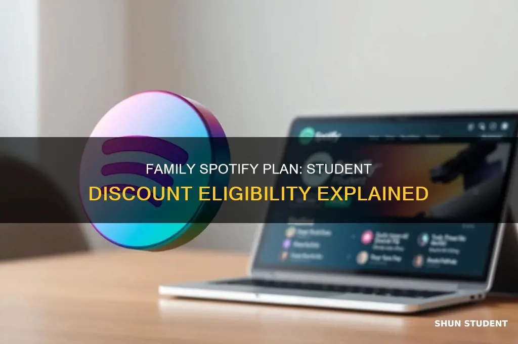 can i get student discount on family spotify