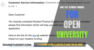 Open University: Student Finance Eligibility