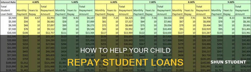 can i help my adult child pay student loans