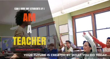 Teachers Hiring Students: Ethical Considerations and Practical Insights