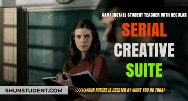 Install Student Teacher Edition with Regular Serial in Creative Suite?