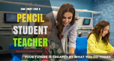 Can I, May I Use a Pencil? Student-Teacher Etiquette Explained
