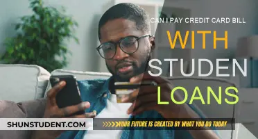 Student Loans: Can You Pay Credit Card Bills?