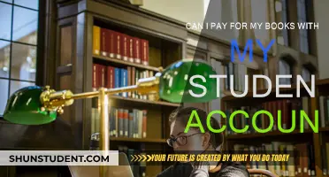Student Account: Can I Pay for Books?