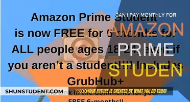 Amazon Prime Student: Monthly Payment Options Explained