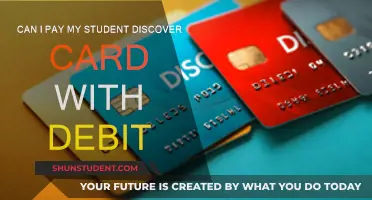 How to Pay Your Discover Student Card with Debit
