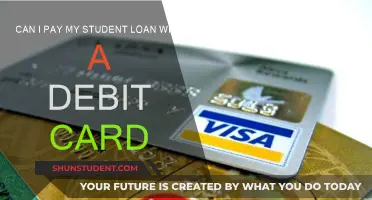 Using Debit Cards to Pay Off Student Loans