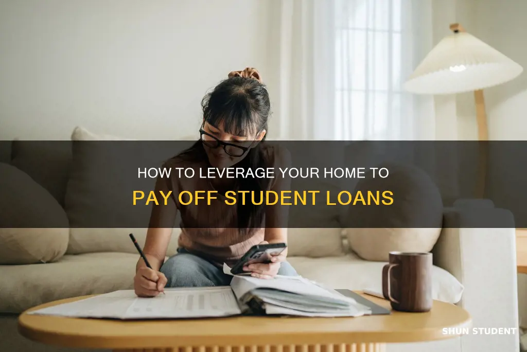 can i refinance my house to pay off student loans